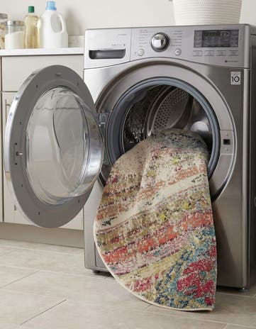 Washable Mesa Round Rug