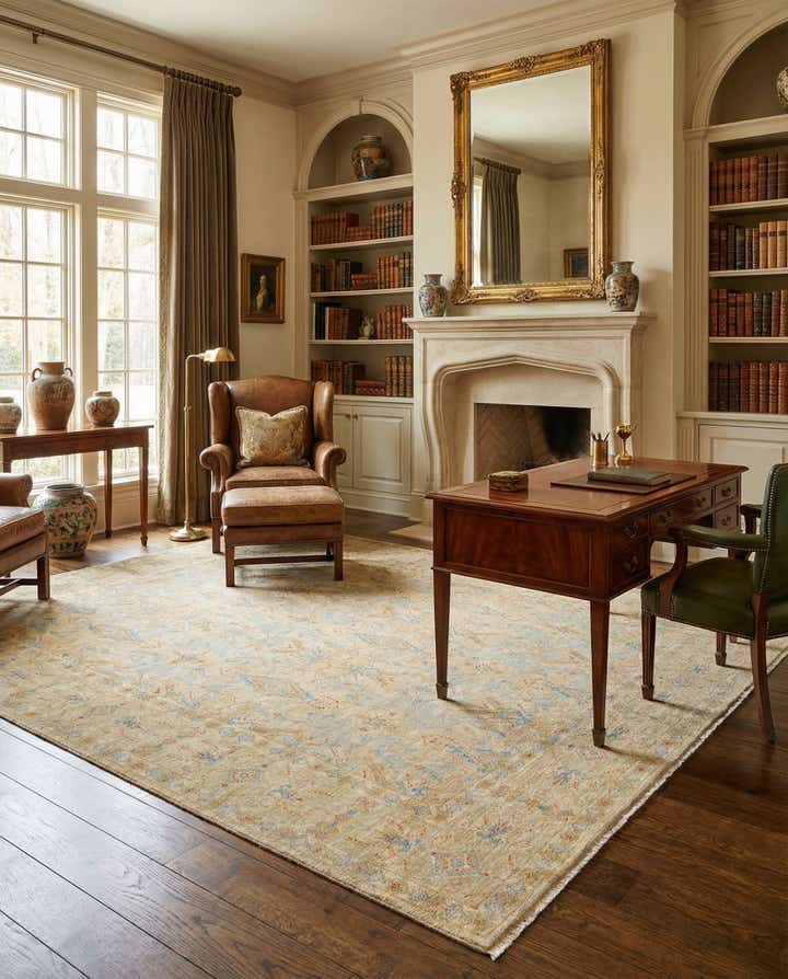 7' 10 x 10' Ziegler Wool Rug