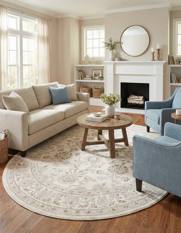 Detail image of  7' 10 x 10' Charlotte Oval Rug