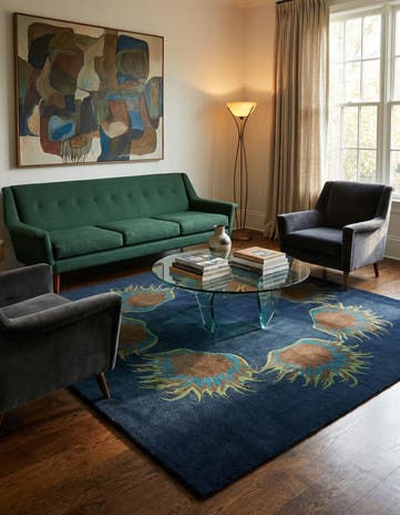 7' 5 x 7' 6 Luna Square Rug
