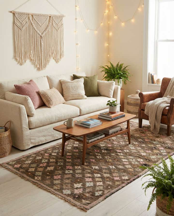 3' 8 x 6' 5 Hand Knotted Balouch Wool Rug
