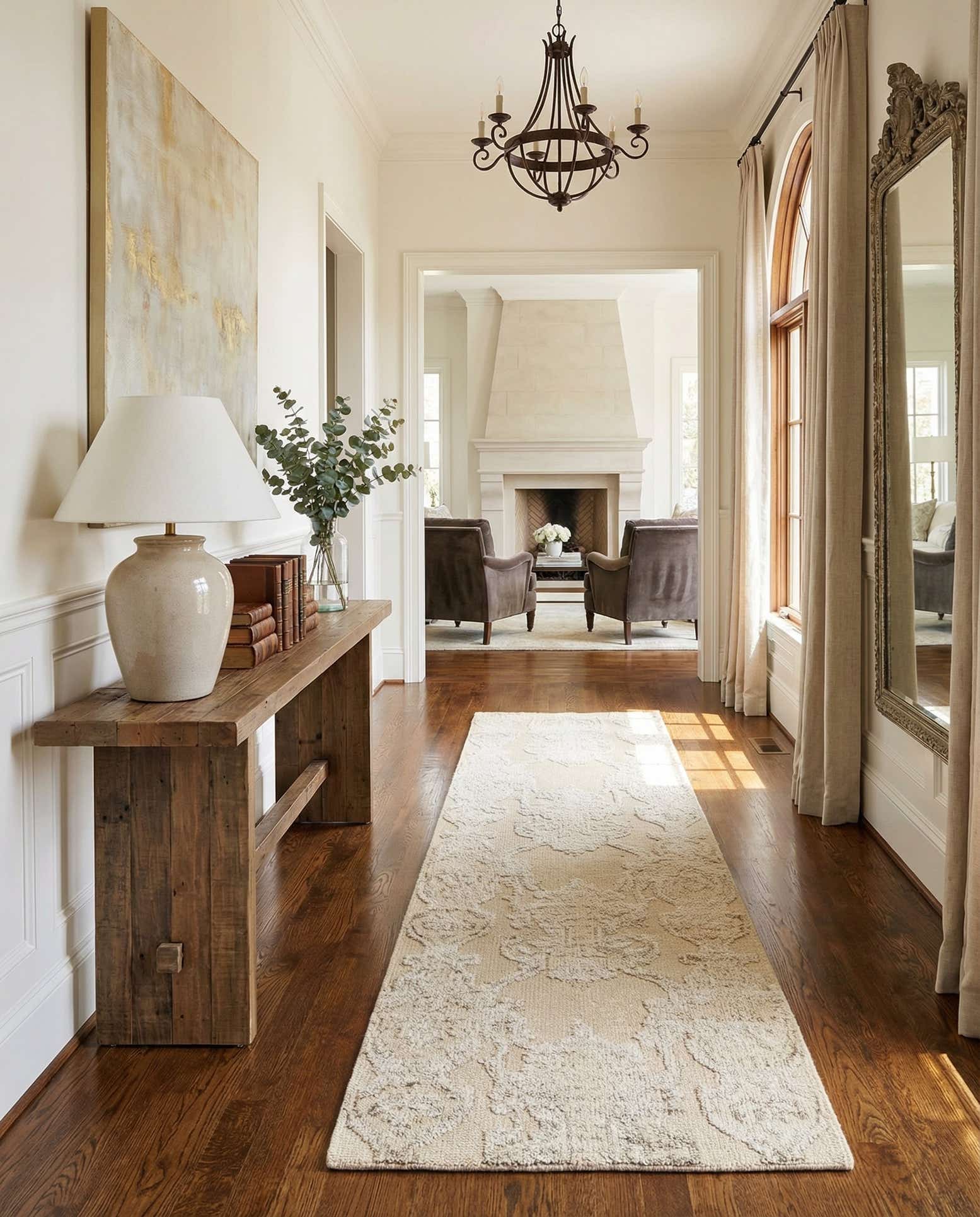 2' 9 x 8' 8 Hand Knotted Darya Runner Rug