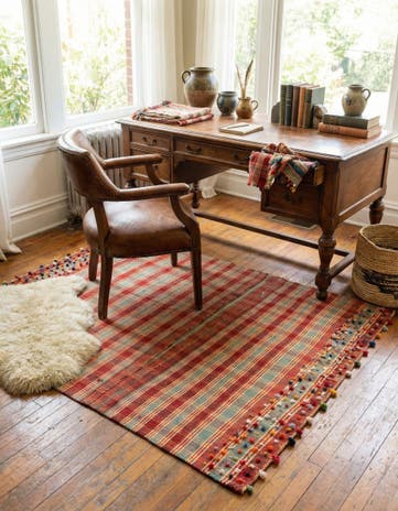 4' 9 x 6' 11 Jajim Rug
