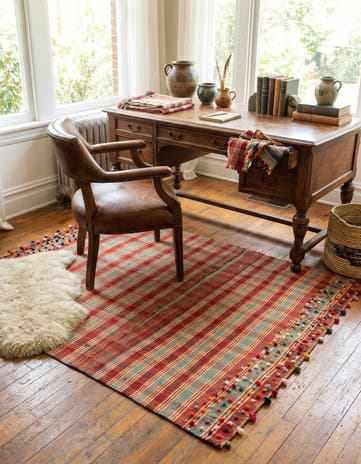 4' 9 x 6' 11 Jajim Rug