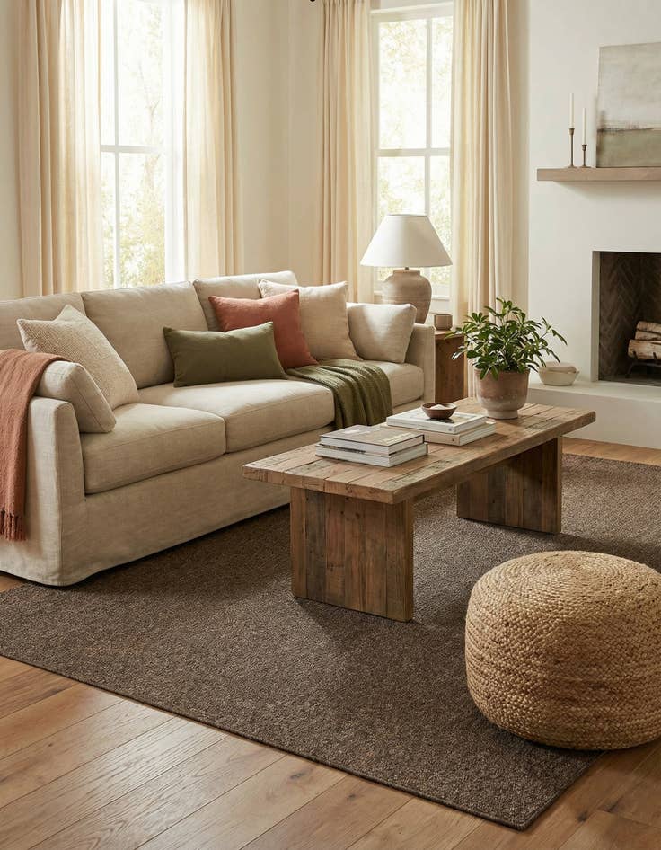 Detail image of 6' 3 x 9' Dunes Rug