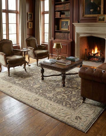 8' 11 x 11' 11 Ziegler Wool Rug