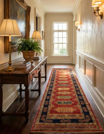 2' 8 x 9' 5 Kashkuli Runner Rug