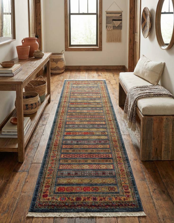 Detail image of  2' 7 x 10' Kashkuli Gabbeh Runner Rug