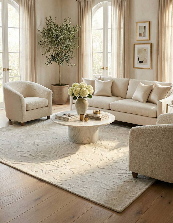 Detail image of 4' 3 x 6' 2 Darya Rug