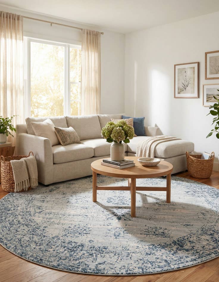 Detail image of  12' x 12' Monte Carlo Round Rug