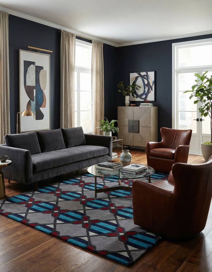 Detail image of 8' x 10' 2 Luna Wool Rug