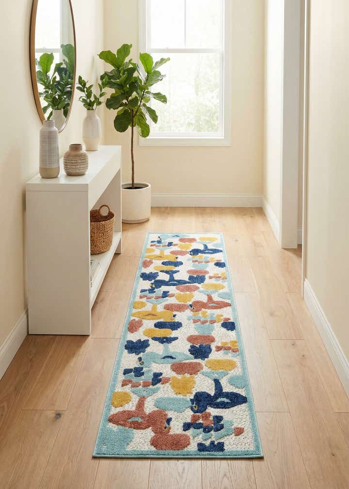 2' x 10' Easy-Clean Belize Indoor / Outdoor Runner Rug
