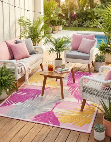 6' x 9' Easy-Clean Aruba Indoor / Outdoor Rug