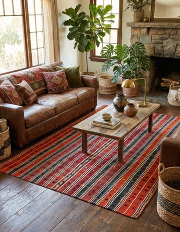4' 7 x 5' 11 Jajim Rug