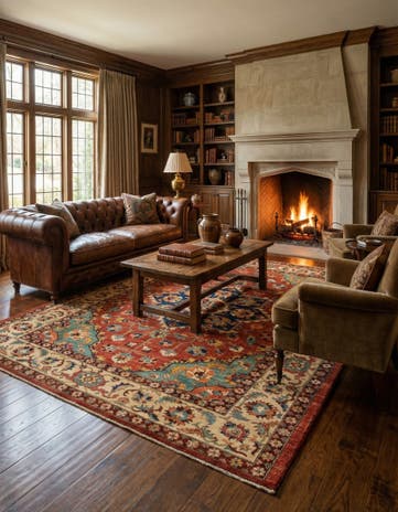 7' 3 x 10' 4 Sara Wool Rug