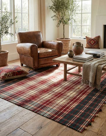4' 8 x 6' 5 Jajim Wool Rug