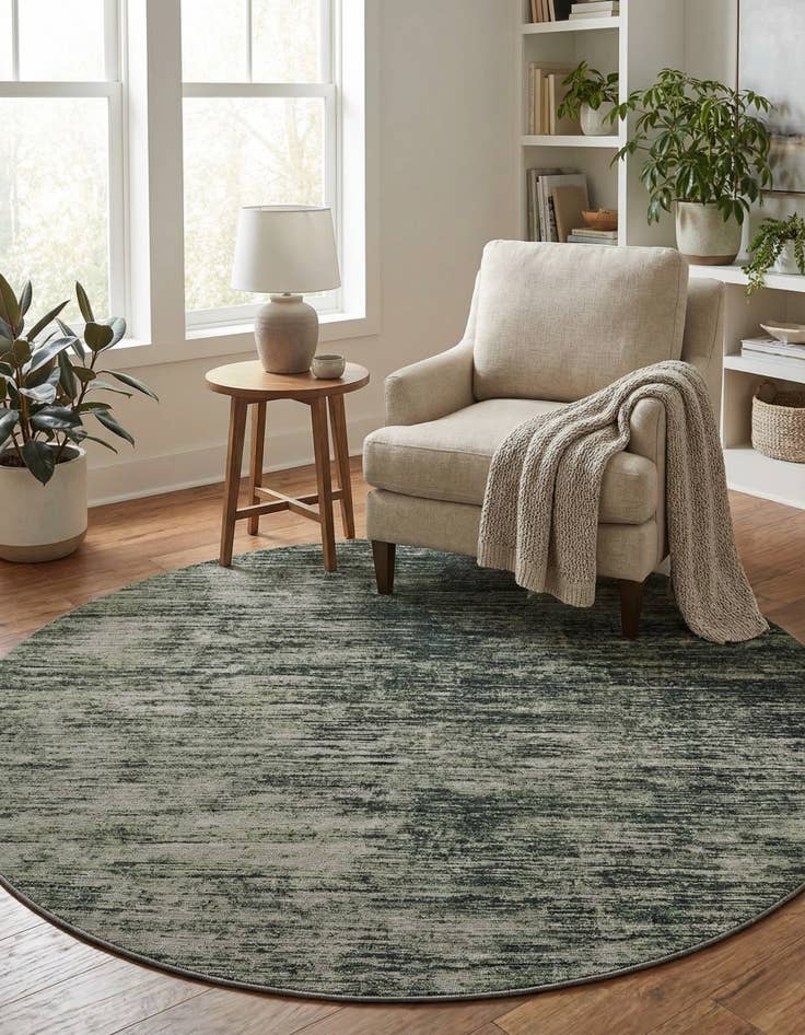 Detail image of  7' 7 x 7' 7 Asha Round Rug