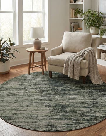 7' 7 x 7' 7 Asha Round Rug