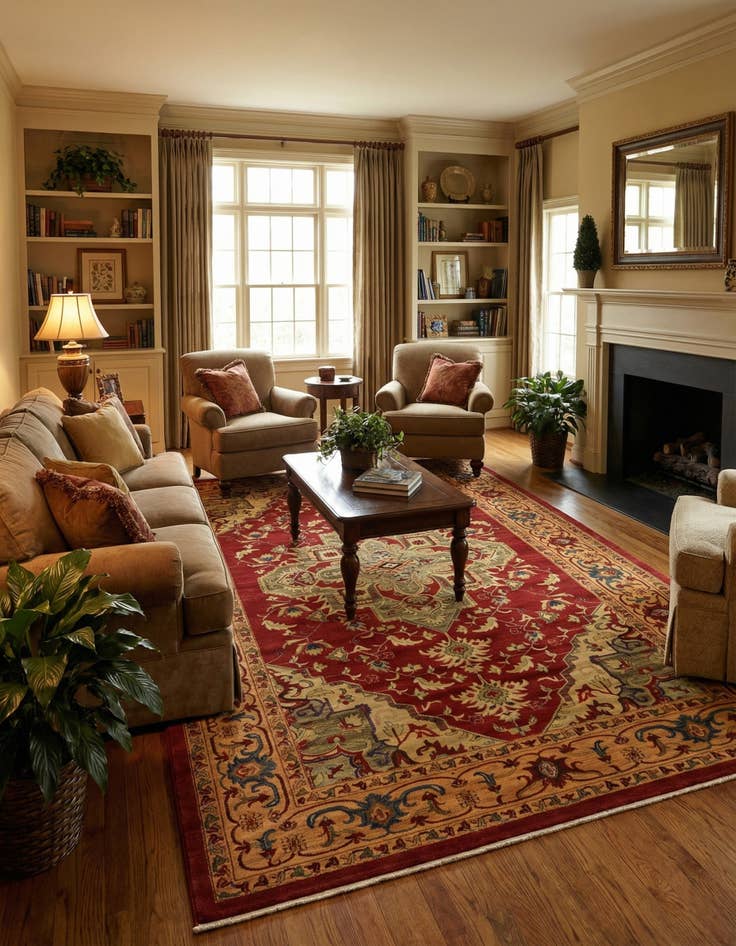 Detail image of  10' 6 x 16' 5 Sara Rug