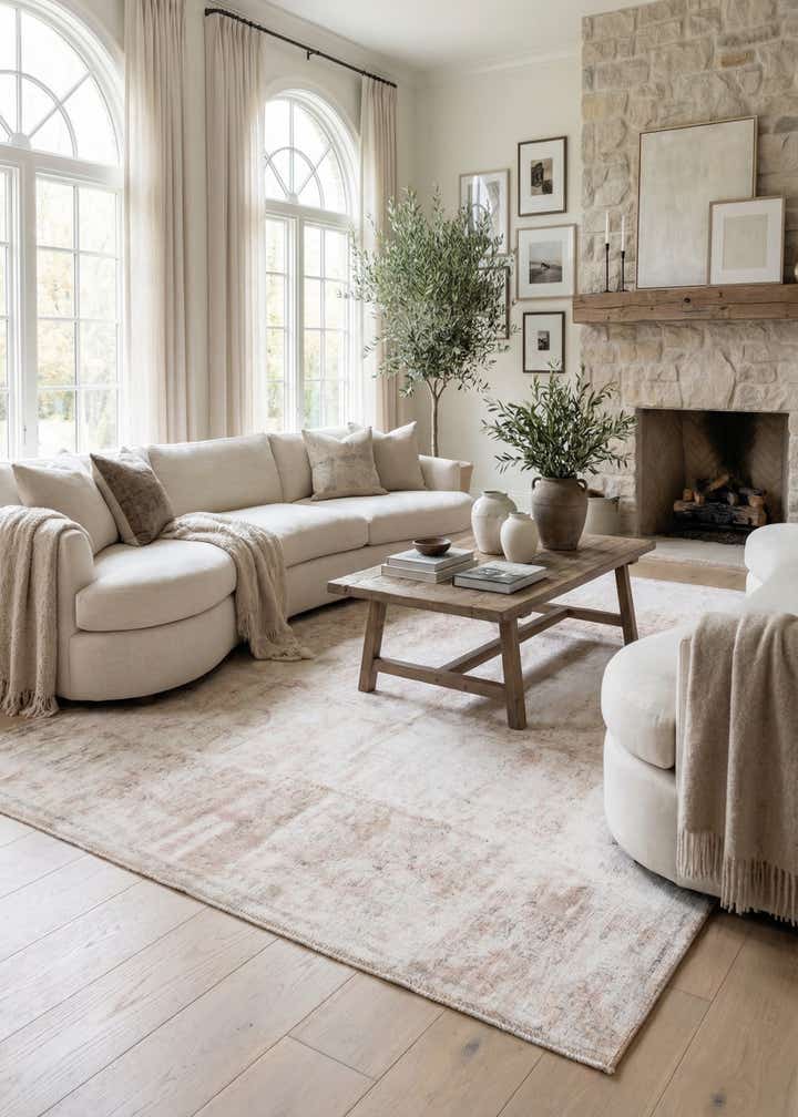 6' 9 x 10' 3 Hand Knotted Ultra Vintage Persian Wool Rug