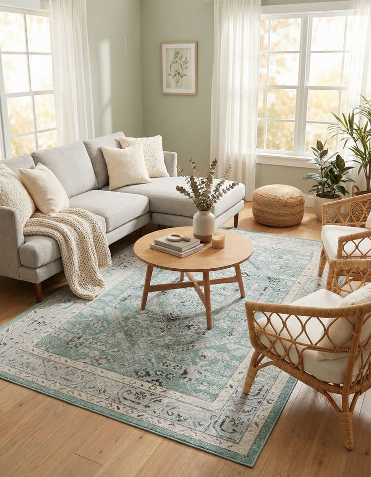 Detail image of 6' x 9' Aurelia Rug