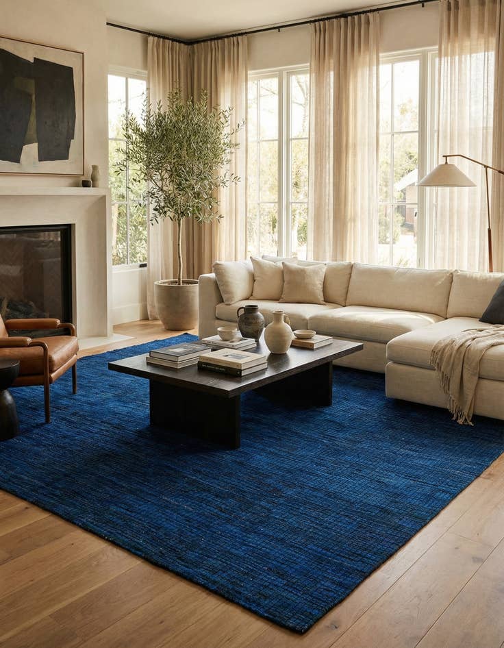 Detail image of 7' 9 x 10' 2  Hand Knotted Darya Wool Rug