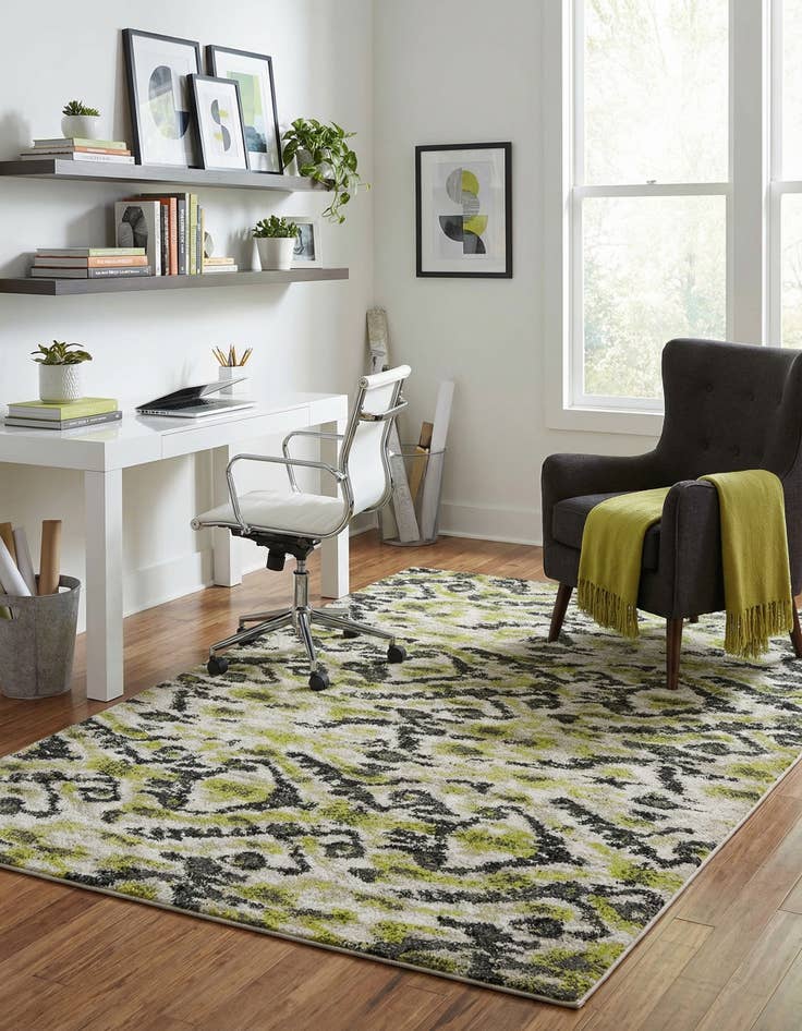 Detail image of 5' 3 x 7' 7 Luxe Frieze Rug