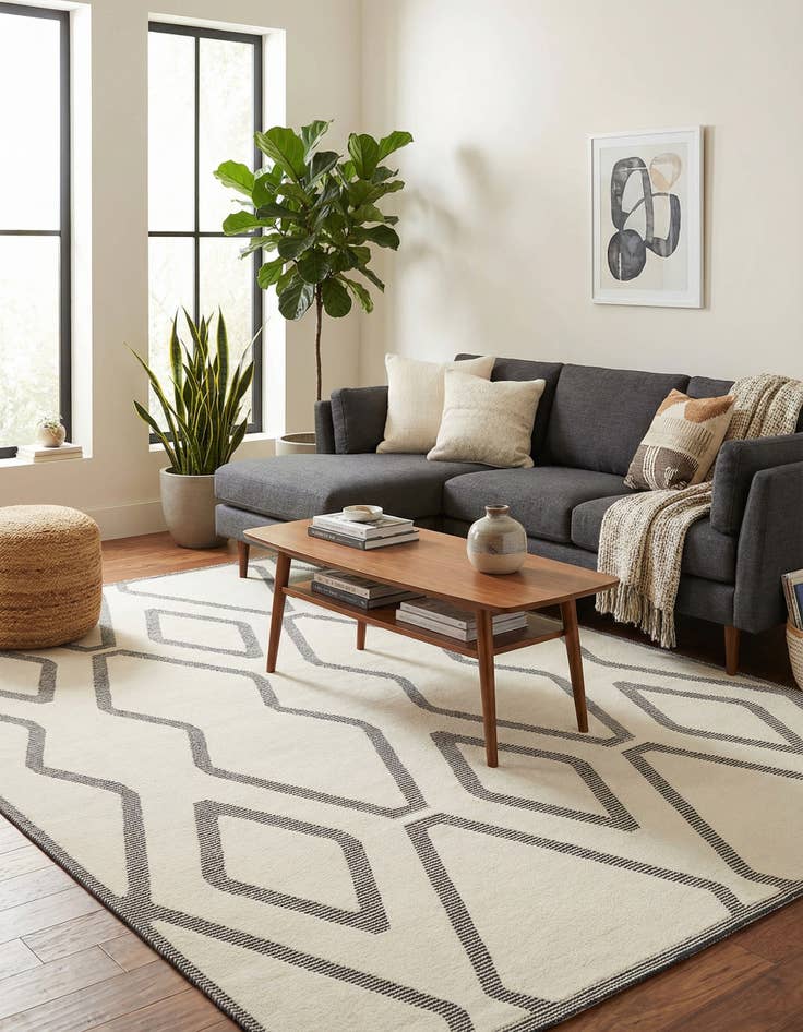 Detail image of  10' x 13' Prismatic Rug