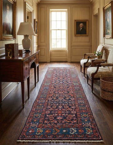 3' 3 x 12' 10 Ferahan Runner Rug