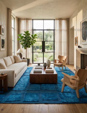 12' 2 x 15' Hand Knotted Darya Wool Rug