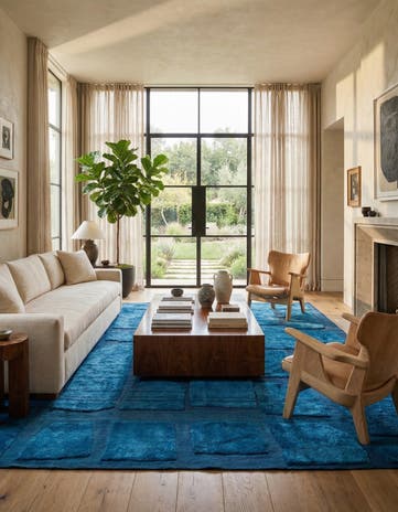 12' 2 x 15' Hand Knotted Darya Wool Rug