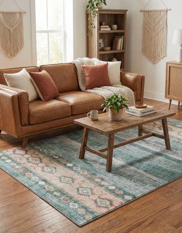 5' x 8' Washable Timeless Rug