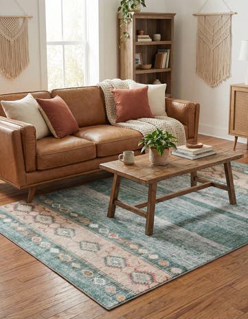 5' x 8' Washable Timeless Rug