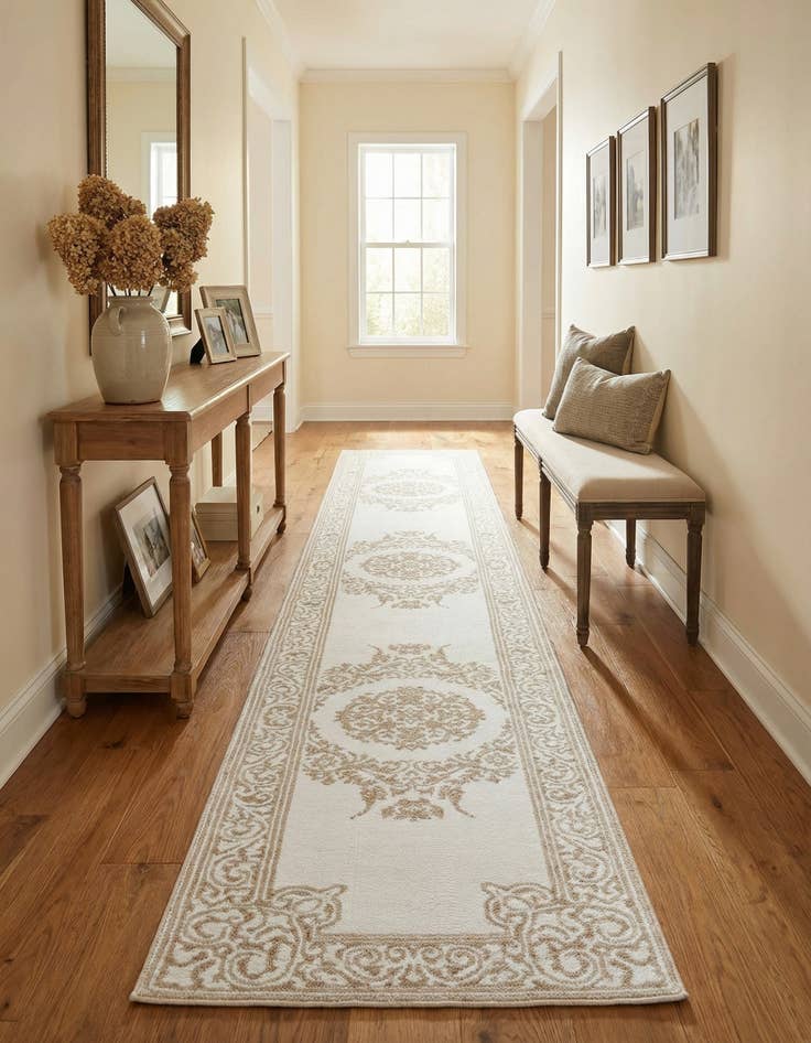 Detail image of 2' 6 x 14' Hermitage Runner Rug