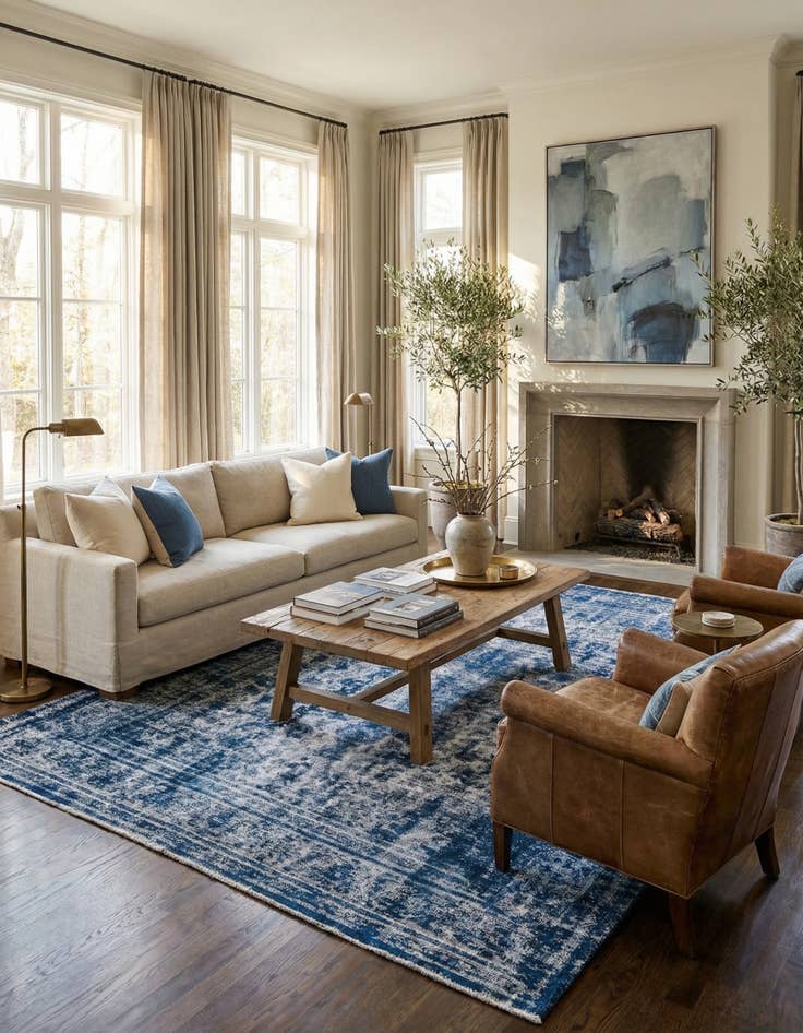 Detail image of  8' 10 x 12' 4  Hand Knotted Ultra Vintage Persian Wool Rug