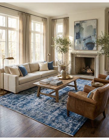 8' 10 x 12' 4 Hand Knotted Ultra Vintage Persian Wool Rug