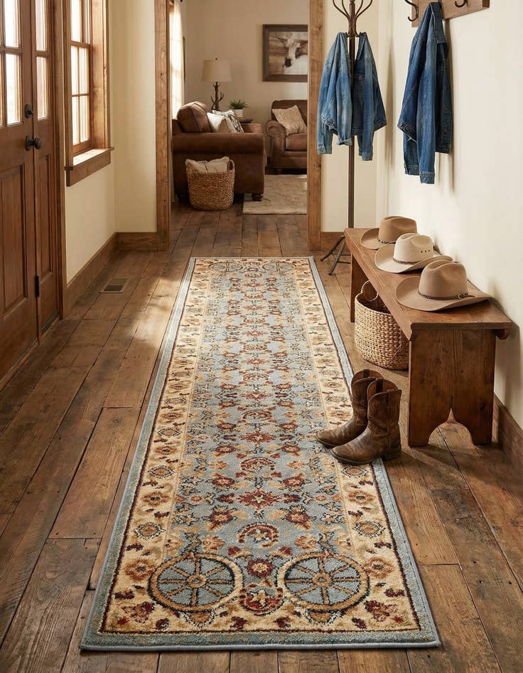 Detail image of  2' x 10' Pioneer Runner Rug