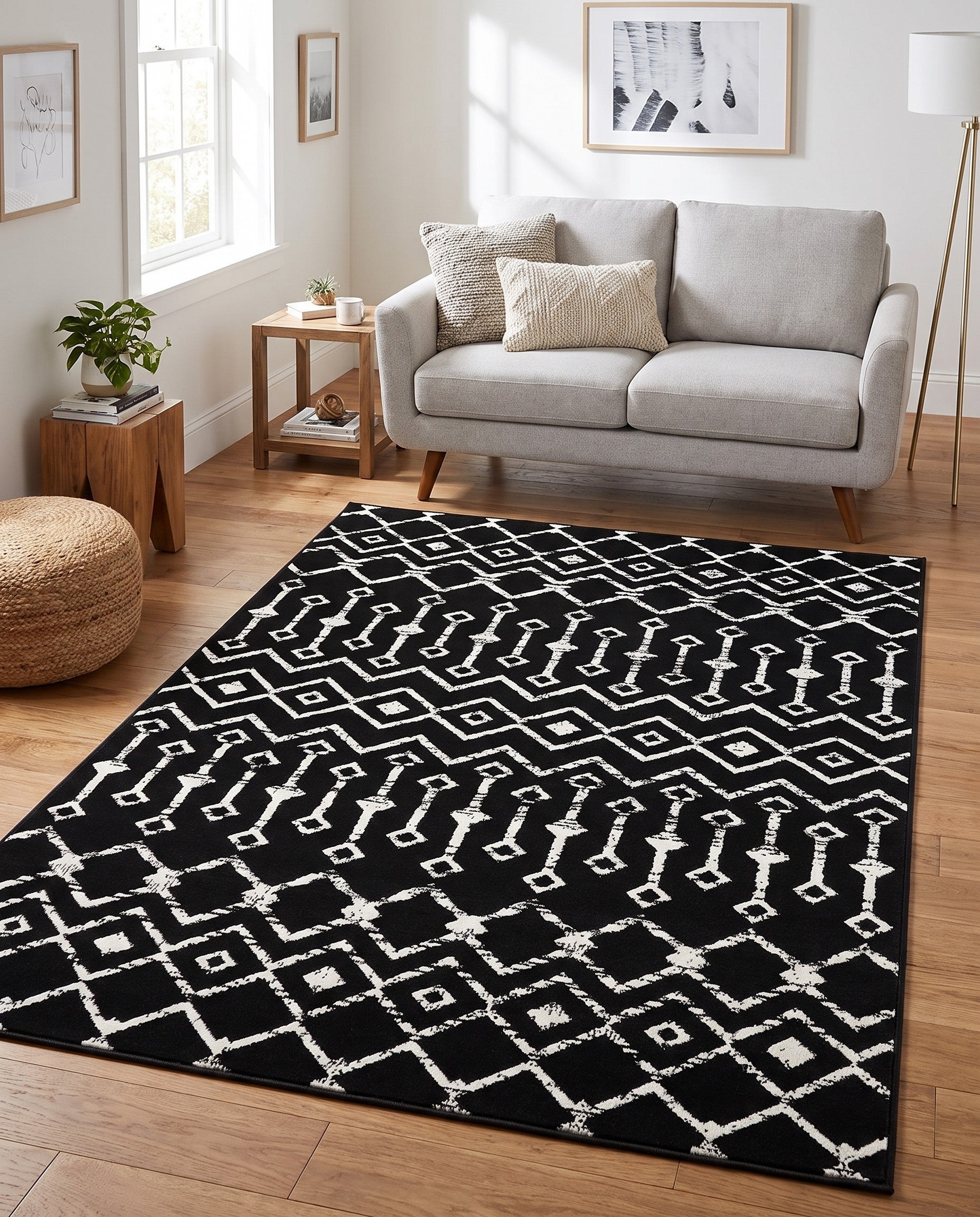 4' x 6' Kasbah Trellis Rug