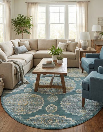 8' 2 x 10' Paragon Oval Rug