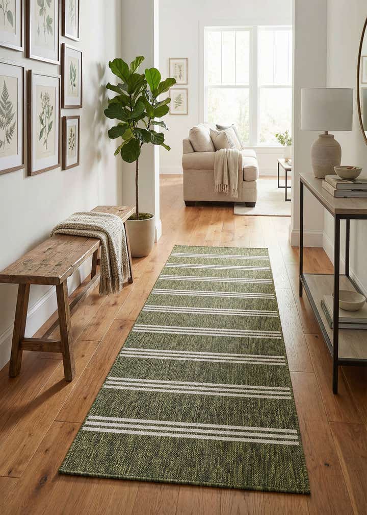 2' x 8' Easy-Clean Jill Zarin Anguilla Indoor / Outdoor Runner Rug