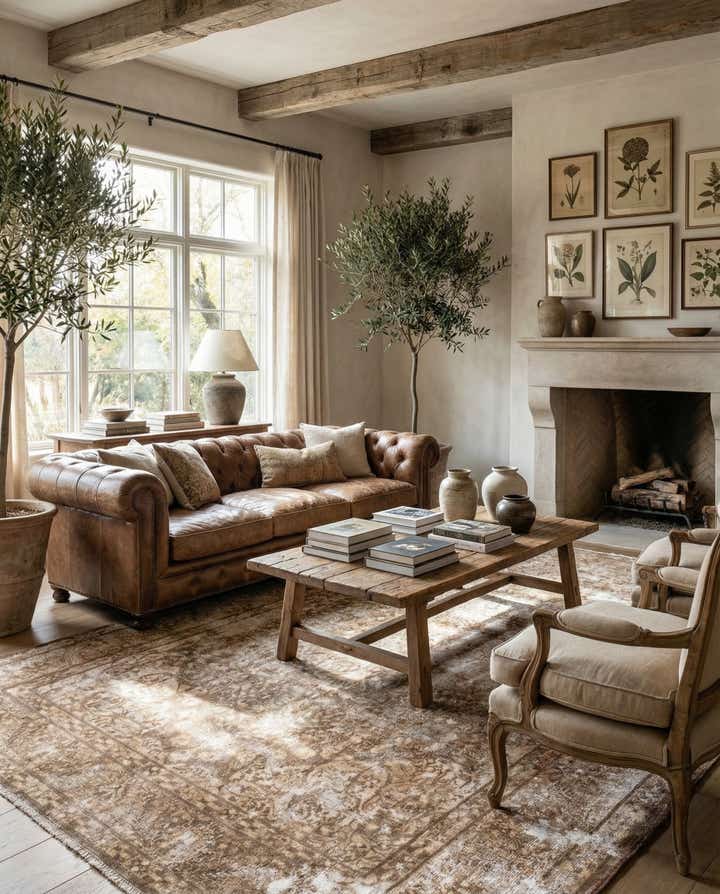 6' 4 x 9' 7 Hand Knotted Ultra Vintage Persian Wool Rug