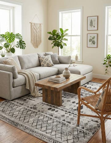 7' x 10' Leipzig Rug