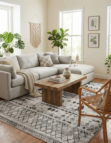 7' x 10' Leipzig Rug