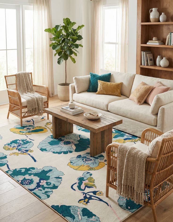 Detail image of 10' x 14' Bloom Rug