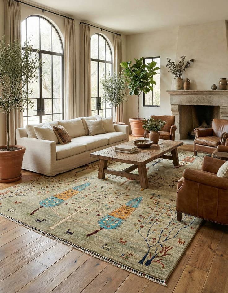 Detail image of 6' 11 x 9' 9 Ariana Rug