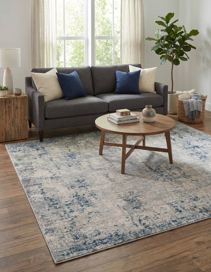 Detail image of  6' x 6' Caspian Square Rug