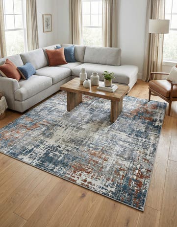 Kamala Washable Square Rug