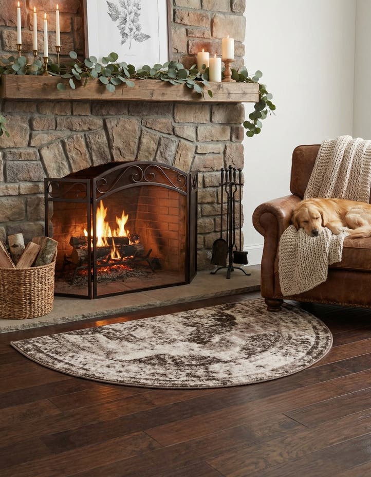 2' 2 x 3' 7 Monte Carlo Hearth Rug