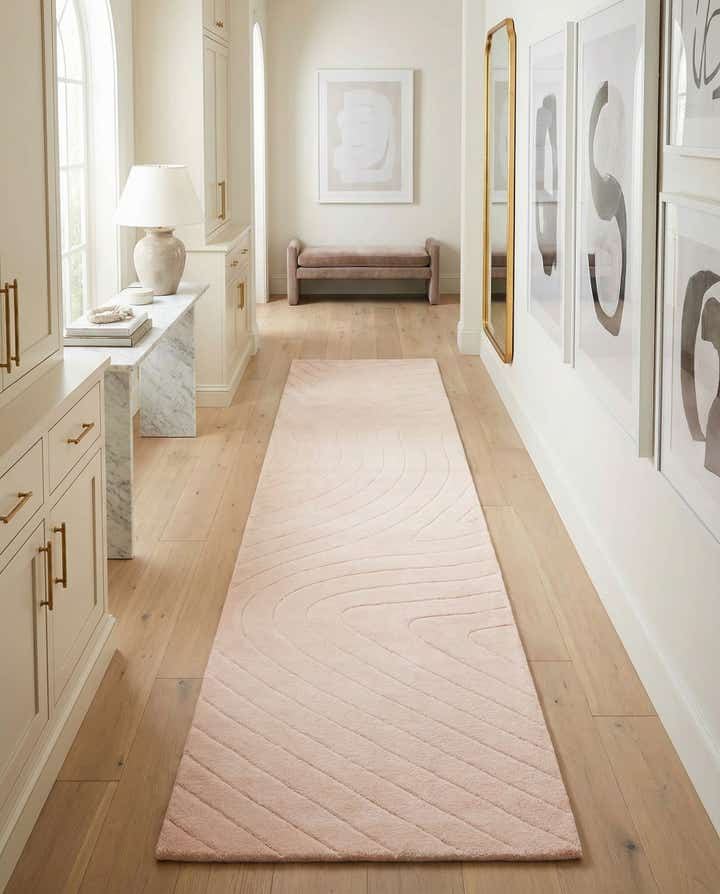 2' 9 x 9' 9 Hand Knotted Darya Wool Runner Rug