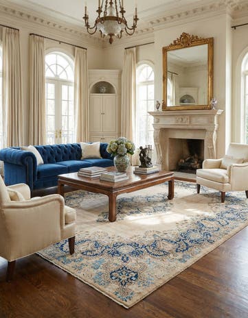 9' 1 x 11' 10 Vintage Royal Rug